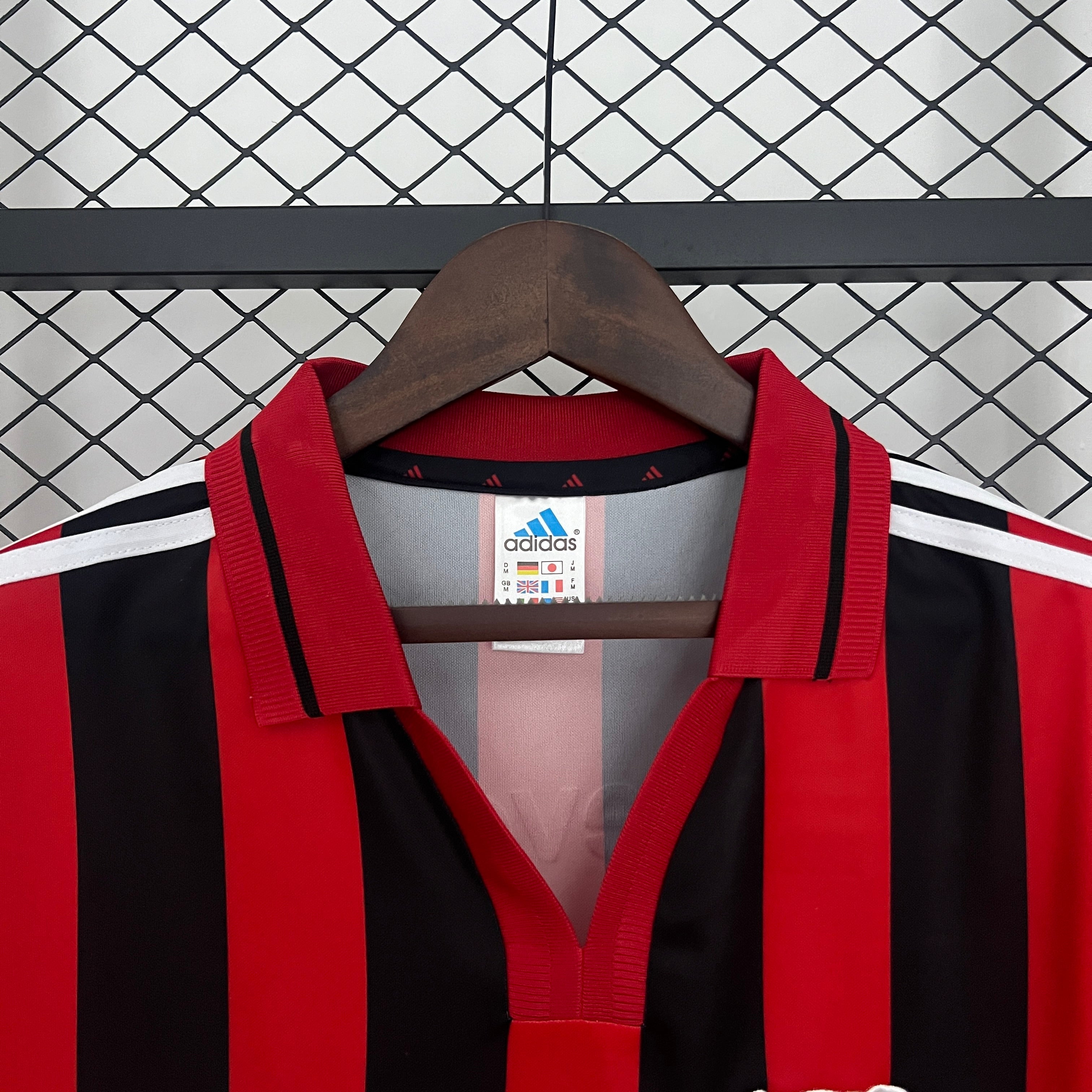 Camiseta Bayer 04 Leverkusen Local Retro 2001/02 Versión Fan