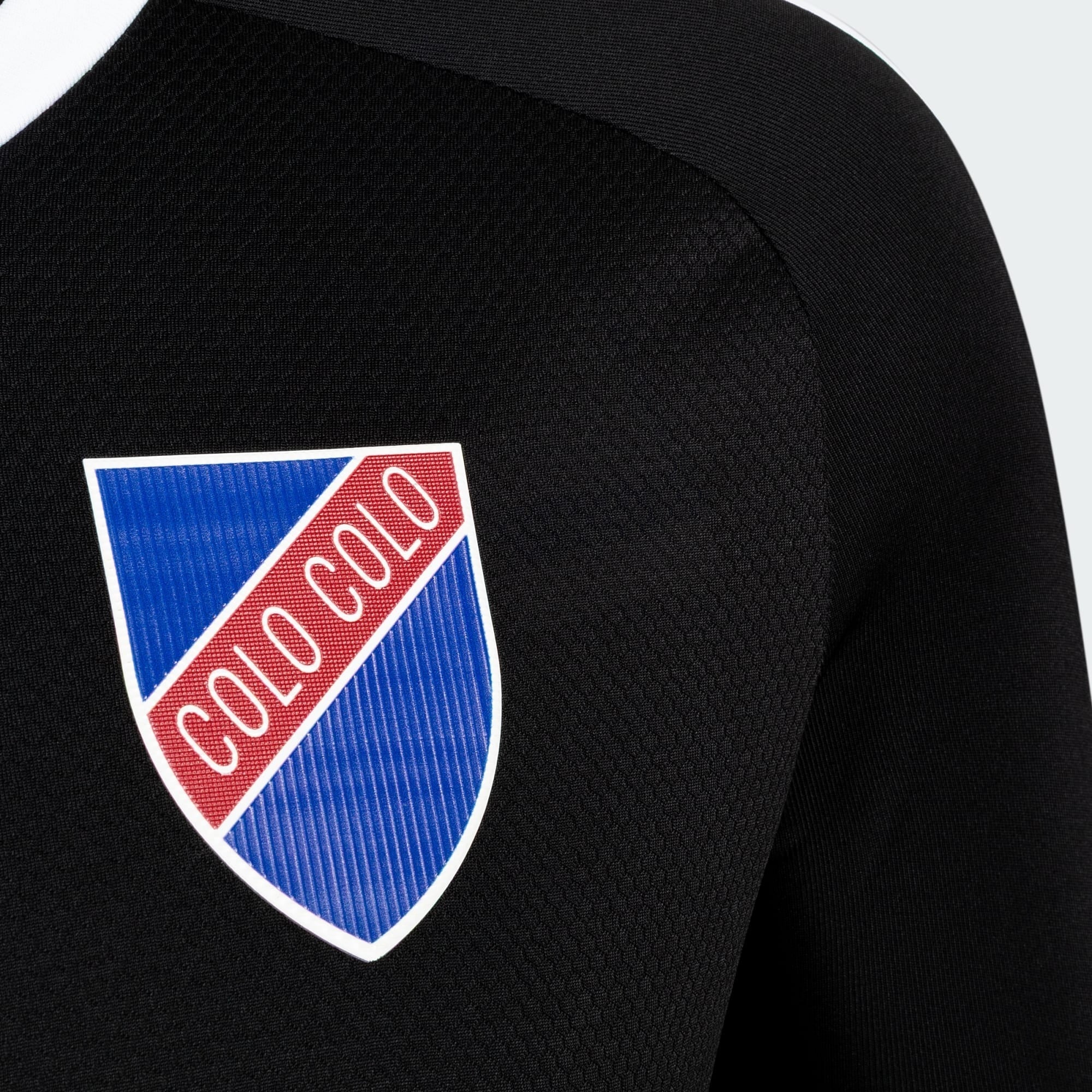 Camiseta Adidas Colo Colo Local 100 Años Negra Adulto