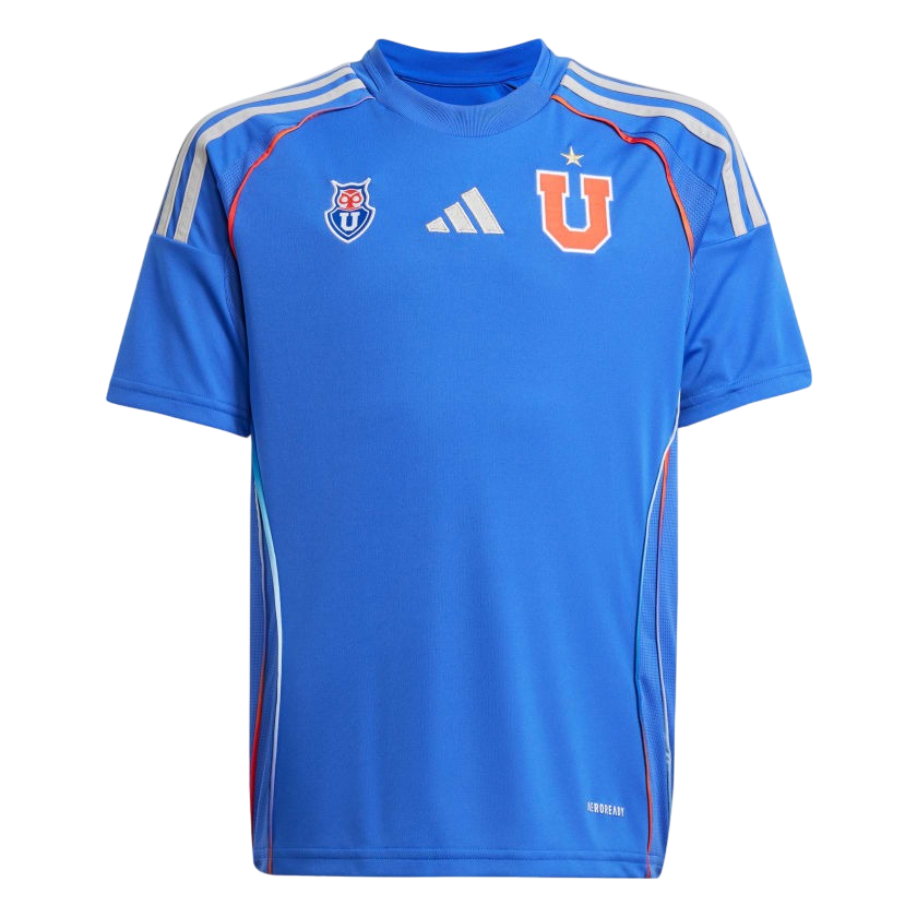 Camiseta Adidas Universidad de Chile local 2025 Niño