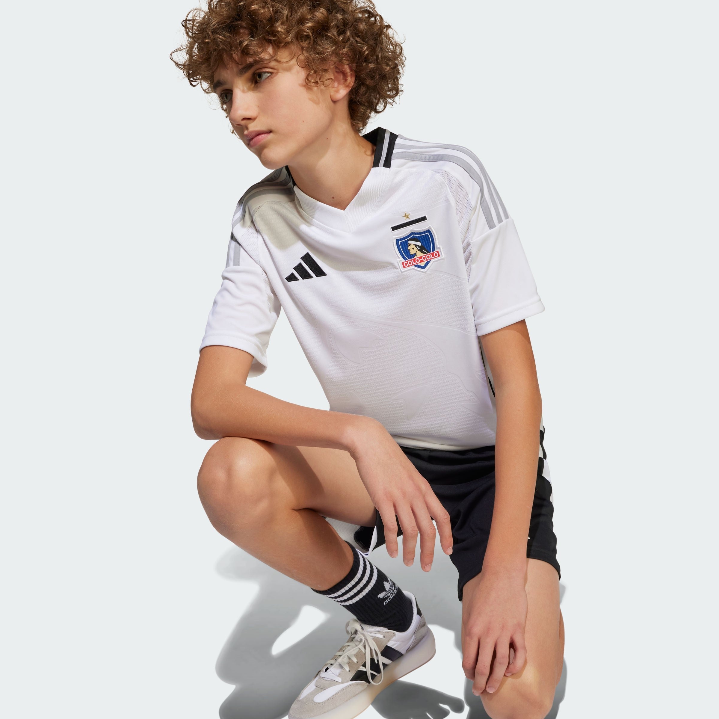 Camiseta Adidas Colo Colo Local 2025 Niño