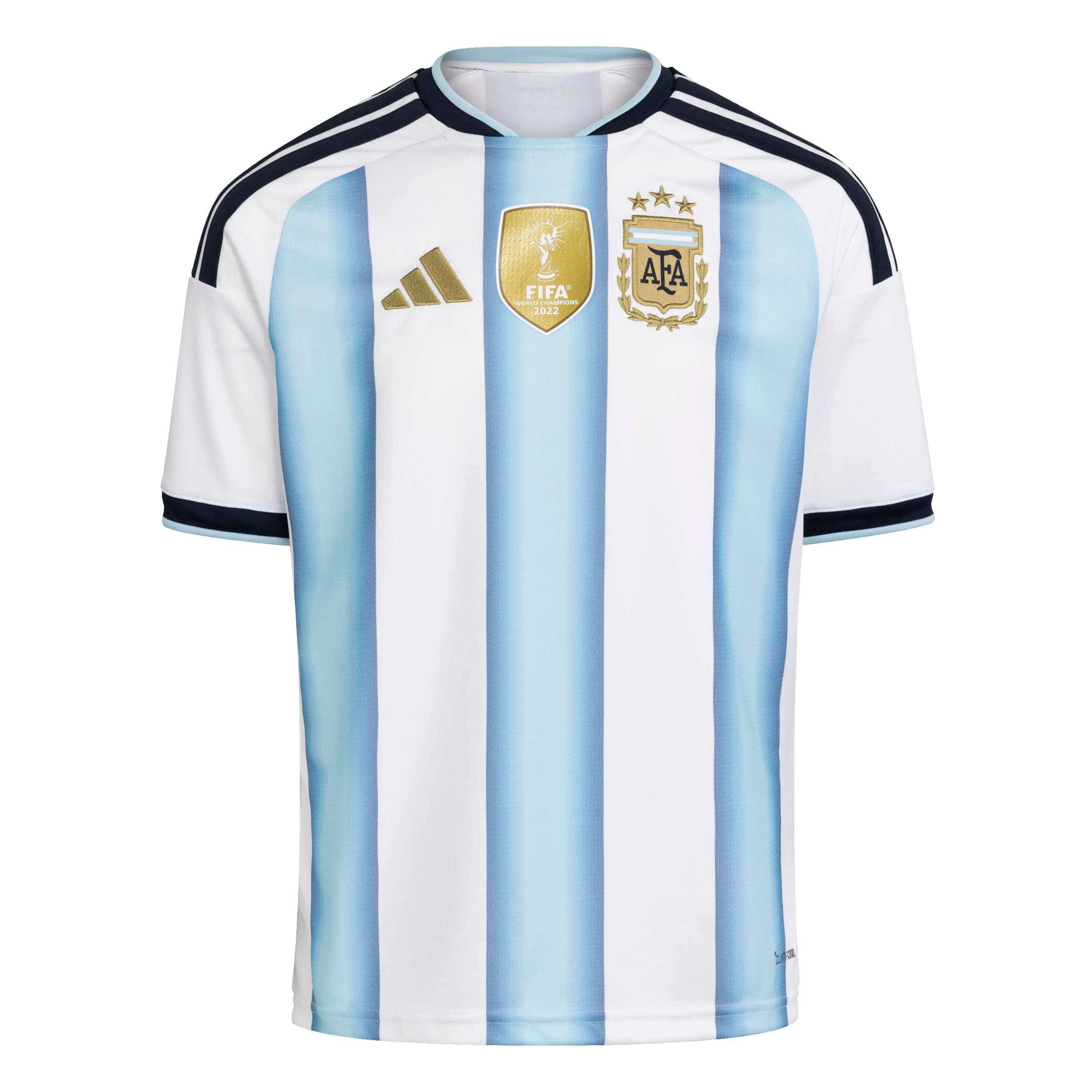Camiseta de local de Argentina 26 para niños