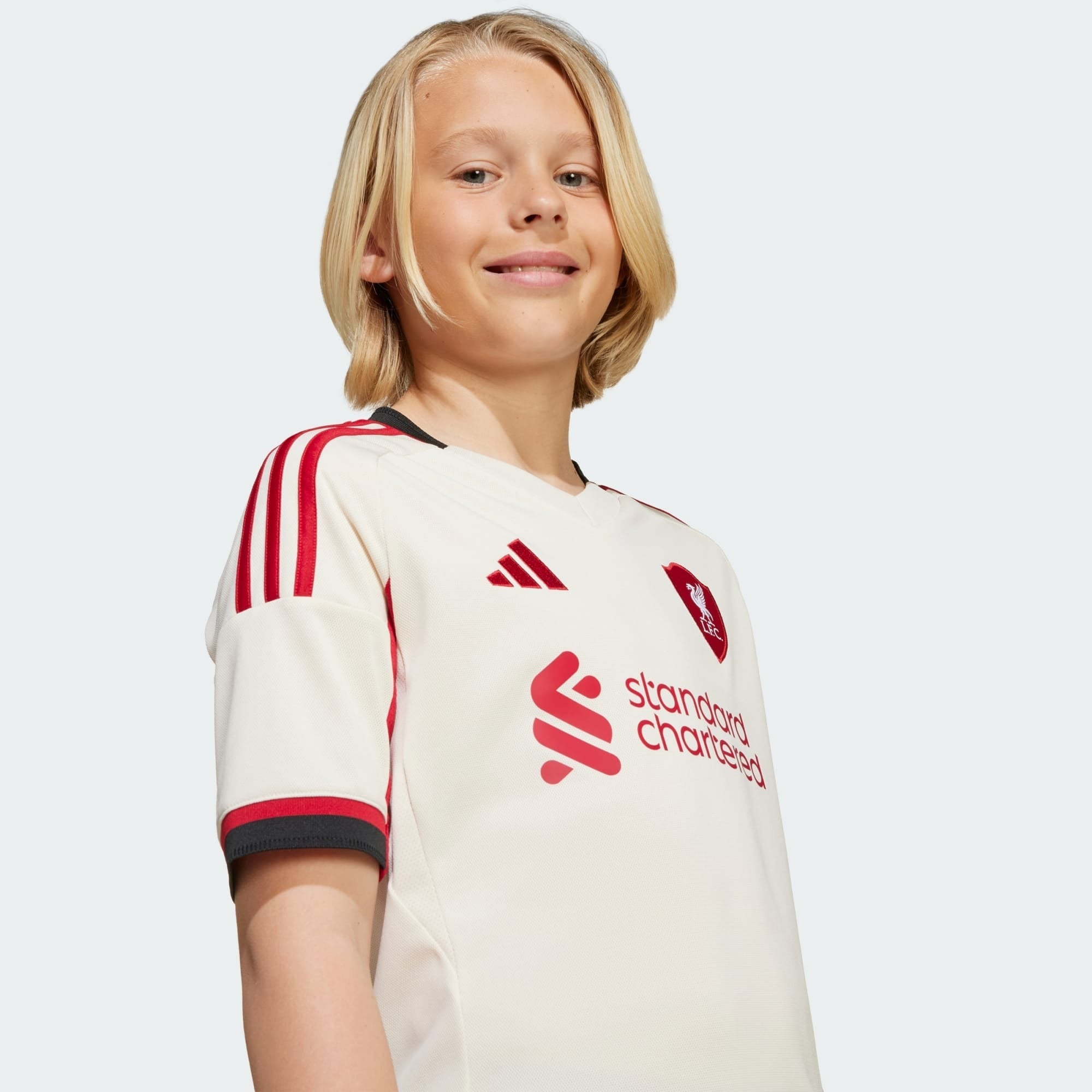 Camiseta Adidas Liverpool Visita 25/26 Niño