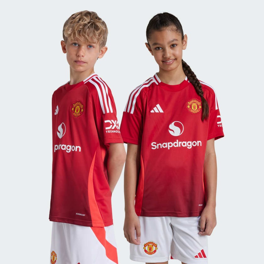 Camiseta Adidas Manchester United local 24-25 Niño