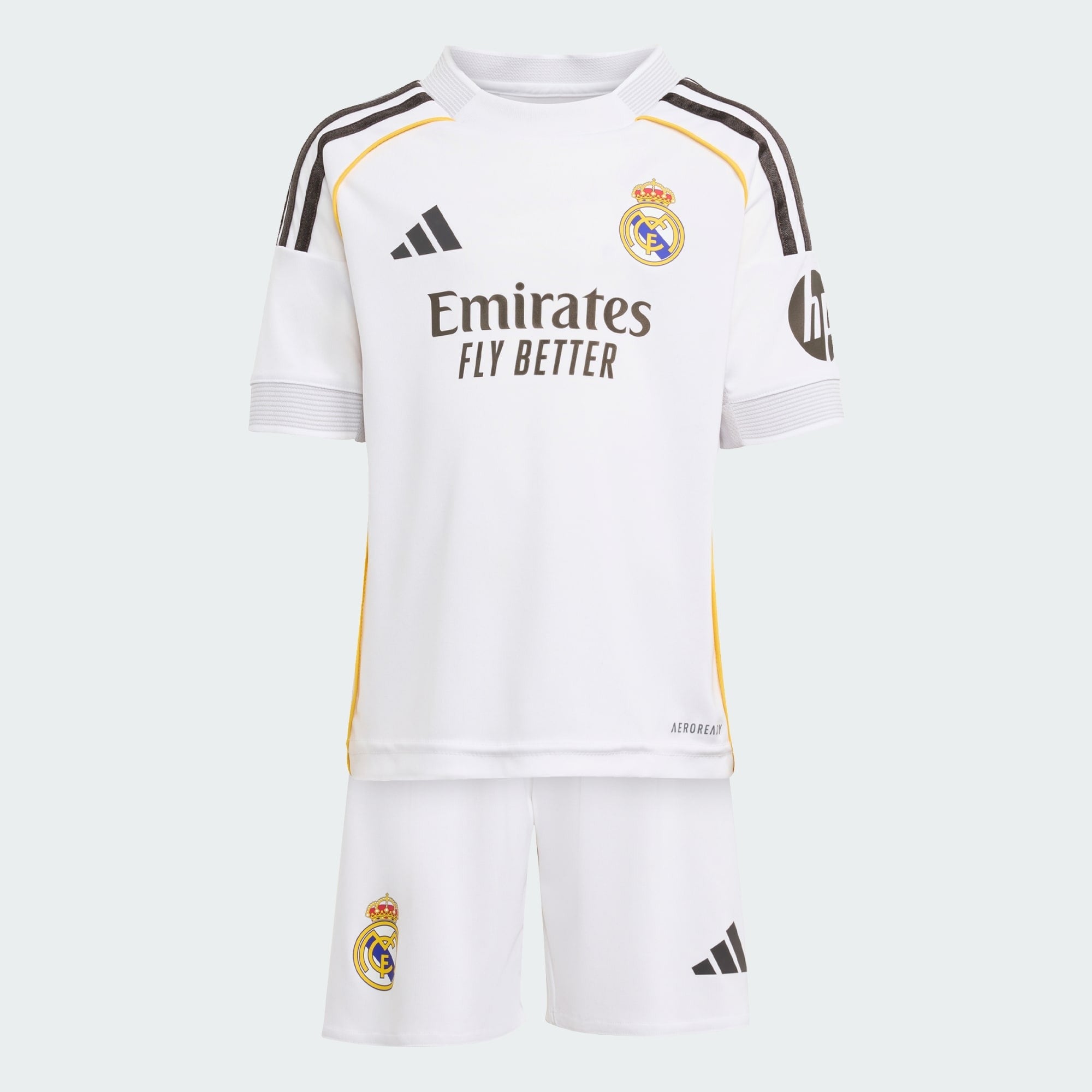Conjunto Adidas Real Madrid Local 2025 Niño