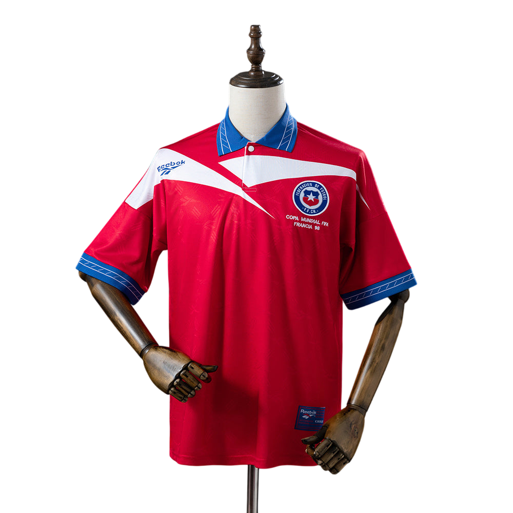Camiseta Selección Chile mundial 1998 Local | Retro