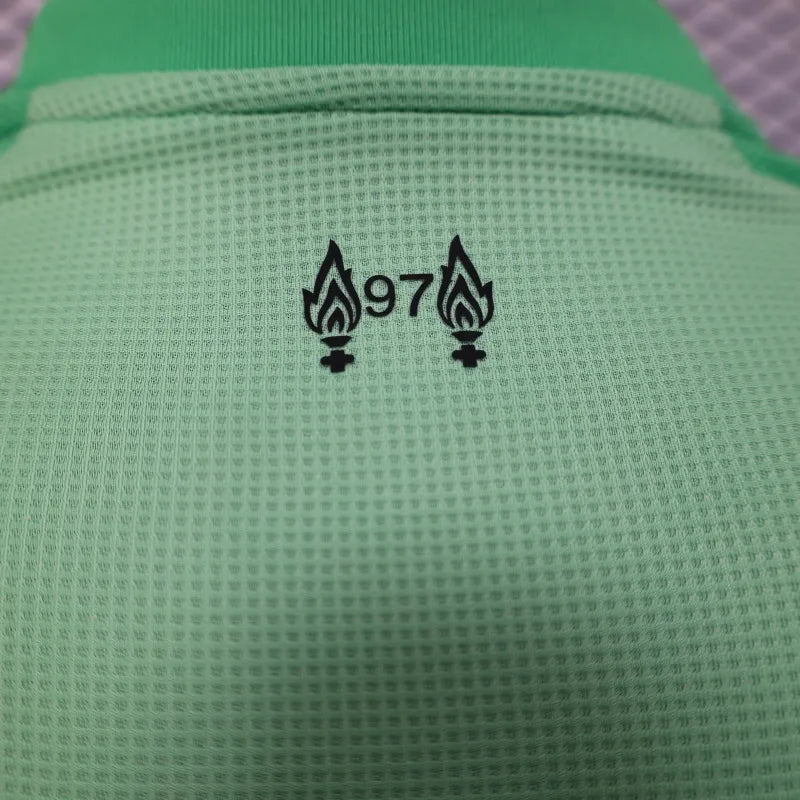 Camiseta Liverpool Portero Local 2025/26 Versión Jugador
