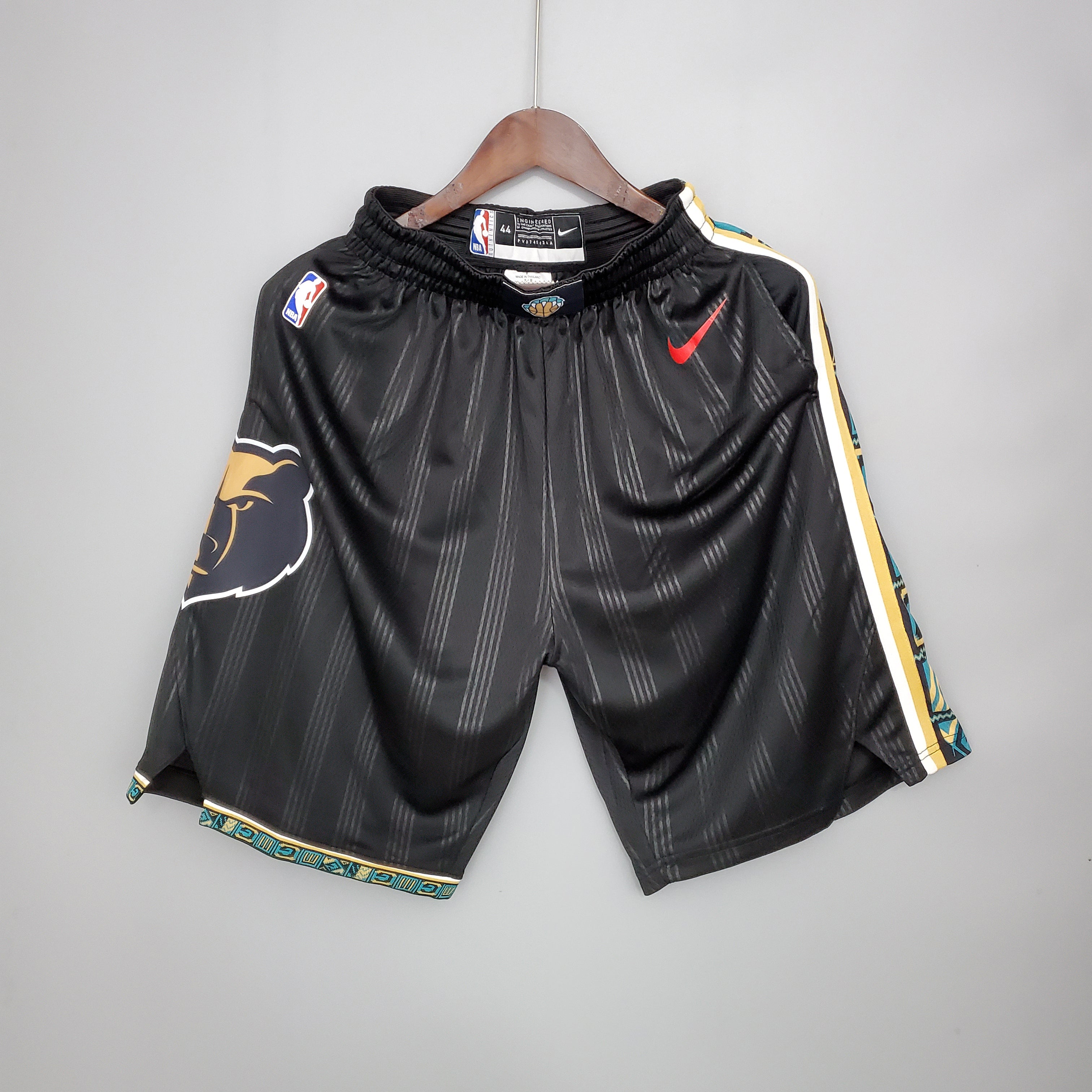 Camiseta Memphis Grizzlies "City Edition" Shorts Negros