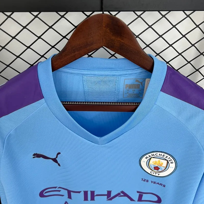Camiseta Manchester City Local Retro 2019/20 Versión Fan
