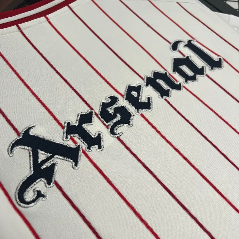 Camiseta Arsenal Baseball 2025/26 Versión Fan