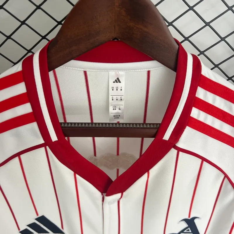 Camiseta Arsenal Baseball 2025/26 Versión Fan
