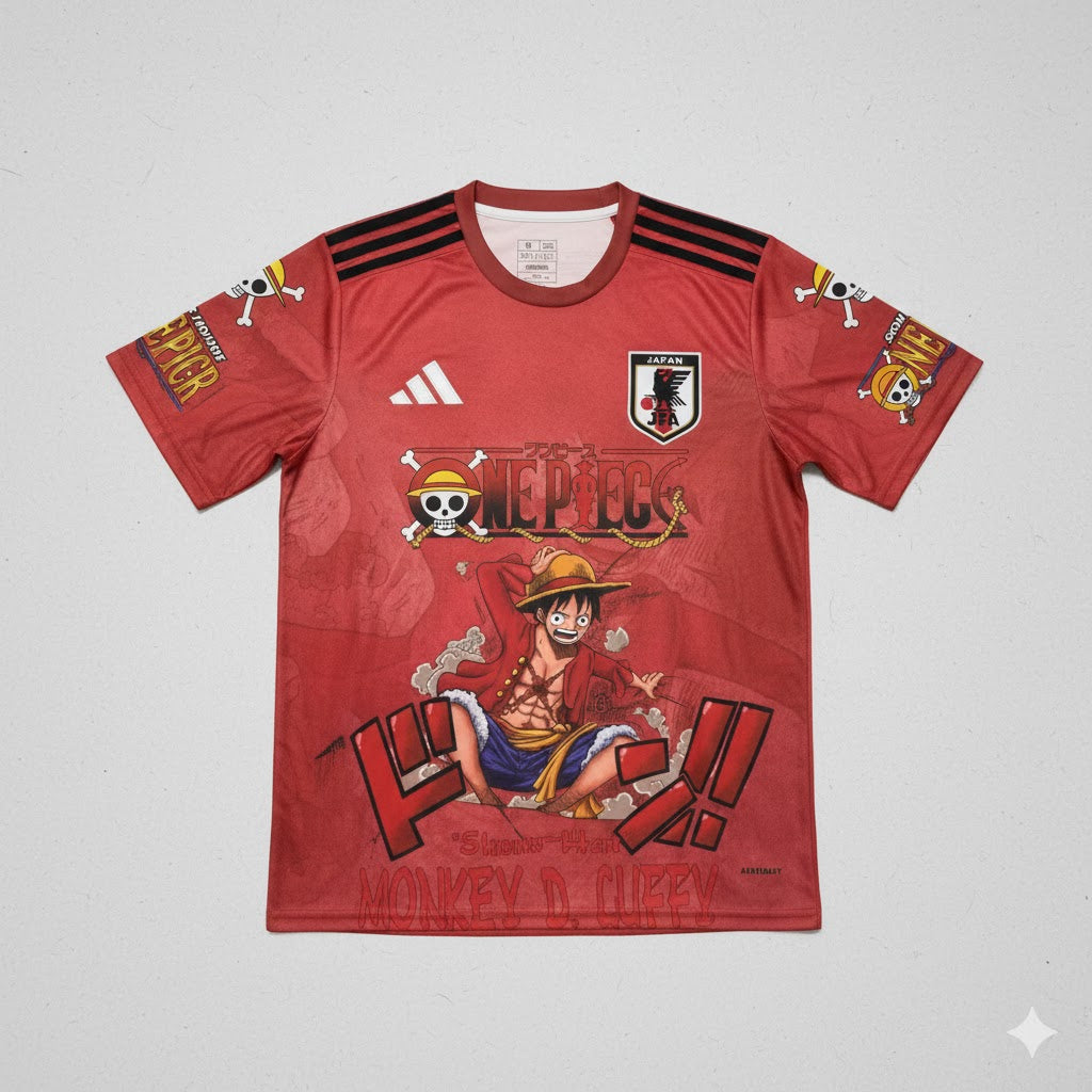 Camiseta One Piece "Luffy Red" Japón 2025